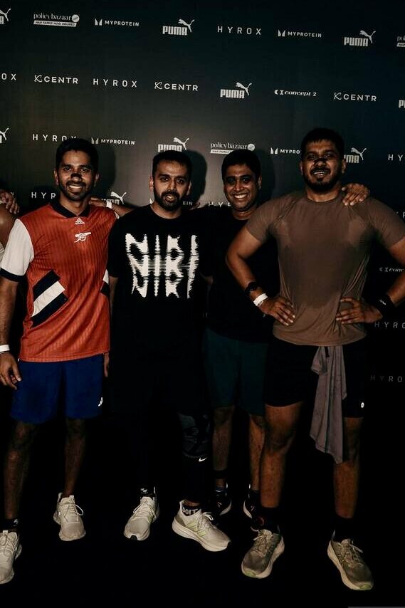 Fit Activate clients together at a HYROX event